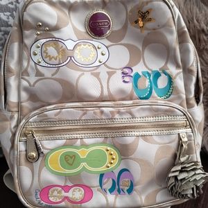 Vintage Coach Backpack